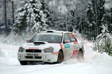 Alister McRae with co-driver