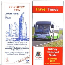 Orkney Transport Guide bus +