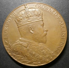 Medallion edward vii - edward,