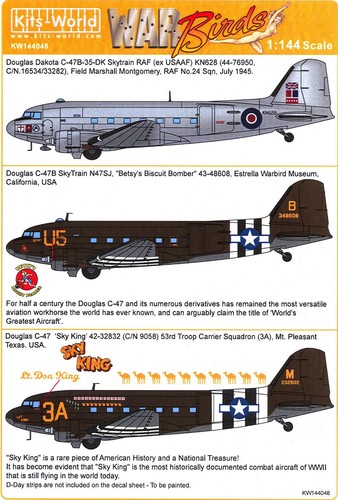 Kits world decals 144 - kits,