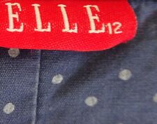 GIRLS BEAUTIFUL DESIGNER ELLE COTTON DENIM Jacket Coat 12 years
