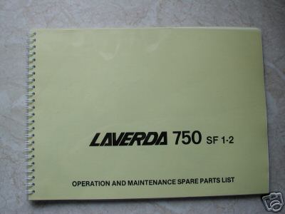 Laverda 750 sf1 workshop - 750, sf1-2