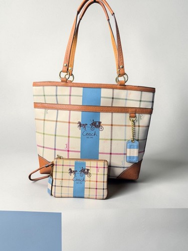 Coach y2k heritage tattersall - heritage,