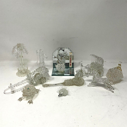 Vintage spun glass - vintage,