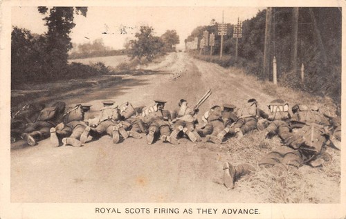 Postcard military wwi - postcard,