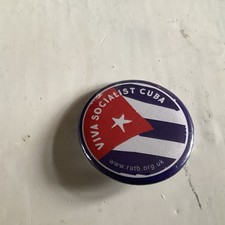 Viva Socialist Cuba Badge