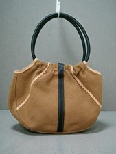 Longchamp Canvas Leather