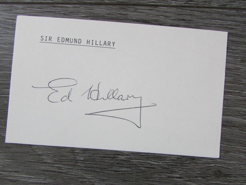 Sir edmund hillary - sir, mount