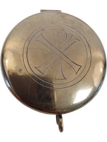 Solid silver round - silver,