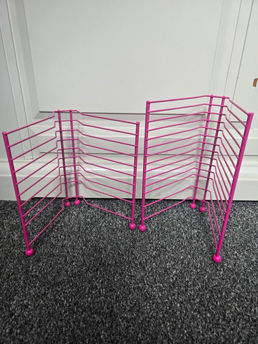 Pink metal wire free standing - wire,