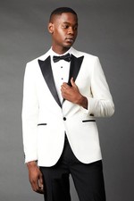Burton mens blazer white - burton,