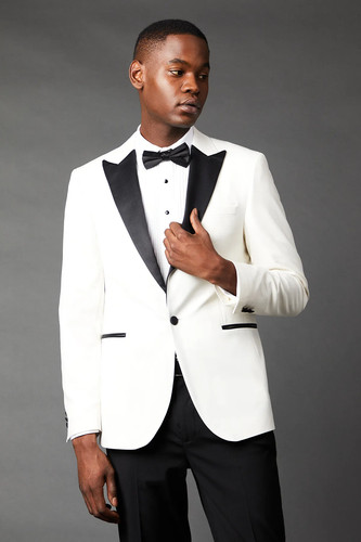 Burton mens blazer white - mens,