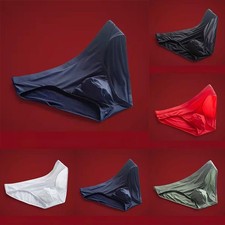 Mens Sexy Low-Rise Ice Silk