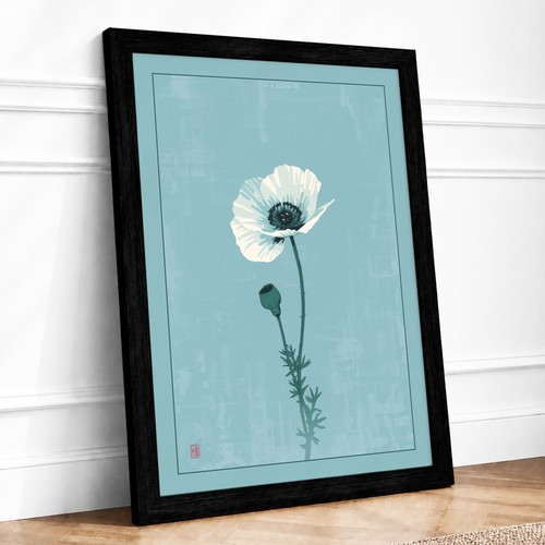 Gentle poppy study botanical - gentle,