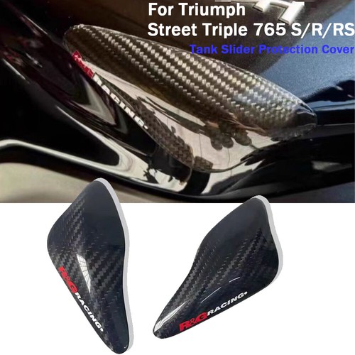 Carbon fiber tank slider - carbon,
