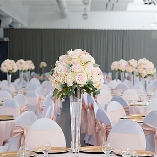 Tall clear glass - 20",