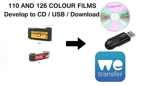 110 126 colour film develop - &,