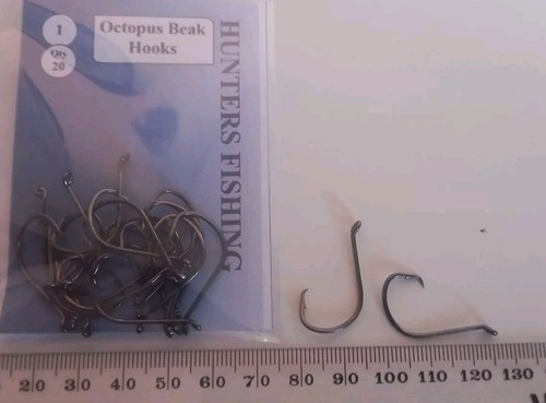 Octopus beak hooks - octopus,