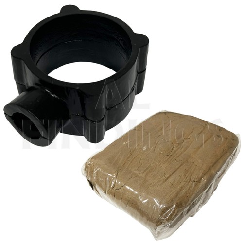 Sand flask round 4pins - sand,