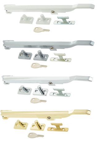 Window locking casement stay - casement,
