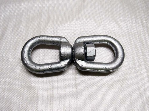 25mm galvanised regular swivel - galvanised,