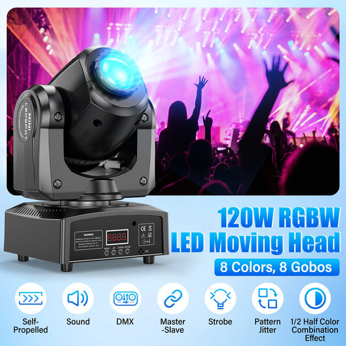 120w rgbw moving head stage - 120w,