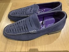 Men’s Navy Blue Slip On Shoes