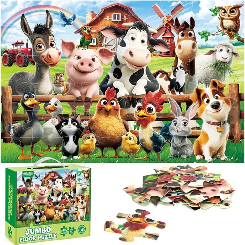 Piece floor puzzles - piece,