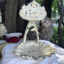 Antique Cast Iron Soap Dish
