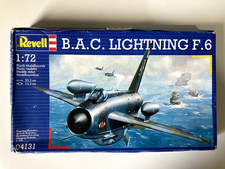 Revell 1:72 B.A.C. Lightning F.6 model kit, sealed bags, NO DECALS