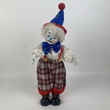 Vintage Porcelain Clown Windup
