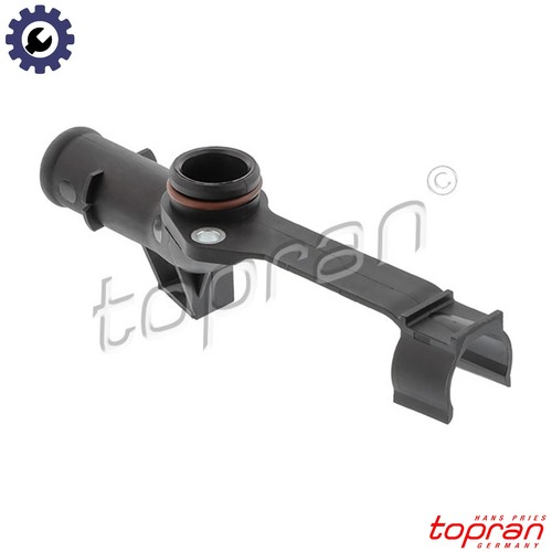 Coolant flange 408 - flange, for