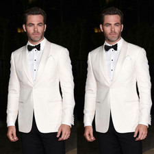 New FREE BOW TIE Men's White