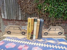 Austin Mini cooper Book Ends