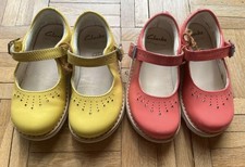 6F Clarks Girls Shoes Bundle 2 Pairs