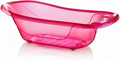 Pink baby bath - pink, 50l