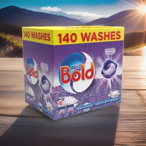 Bold laundry pods 140 - bold,