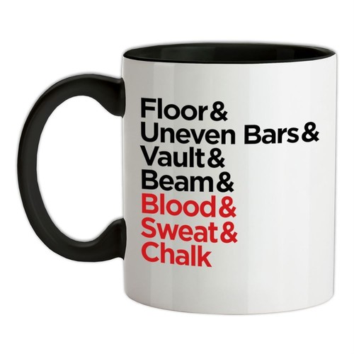 Blood sweat and chalk - blood,