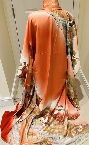 Vintage japanese coral - japanese, coral/peach