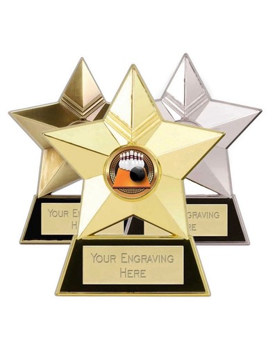 Ten pin bowling lane star - ten,