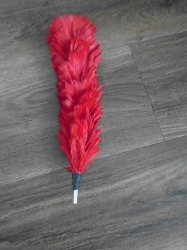 Black watch feather plume for - black,