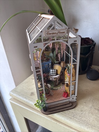 Miniature garden house made - garden,