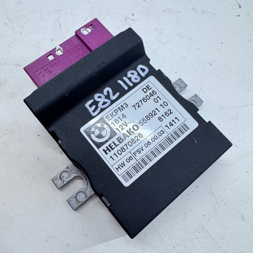 Bmw series e82 fuel - e82, pump