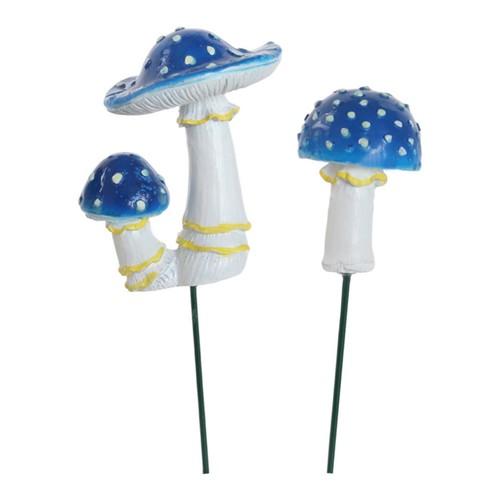Pieces blue toadstool - 2,