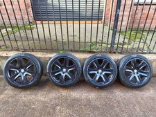 JAGUAR S-TYPE X200 SET OF 4 18" ALLOY WHEELS WITH TYRES