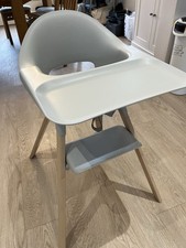 Stoke Clikk High Chair with Harness and Removable Tray - Cloud Grey