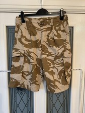 British Army Shorts Desert DP Camouflage Cargo Combat W31.5” 80cm 27/80/96