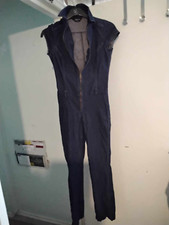 Denim Catsuit/Jumpsuit Topshop Size 10