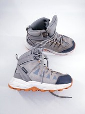 Crane size 11 (30) kids grey suede lace up waterproof walking ankle boots