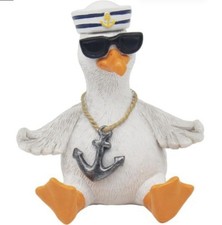Seagull bird sailor ornament - seagull,